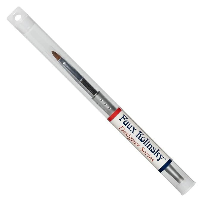 Americanails Faux Kolinsky Designer Series 3D Acrylic Art Brush - Size #2