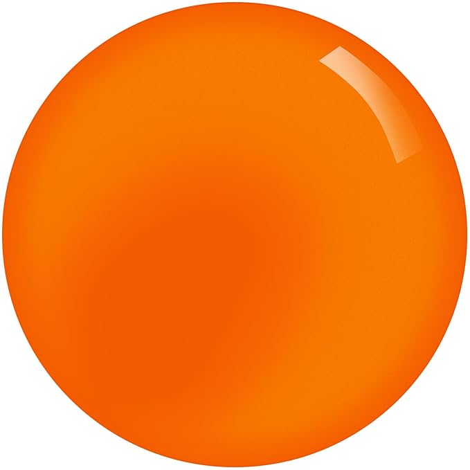 AIMEILI Poly Nail Extension Gel Orange Builder Nail Gel Hema Free Poly Nail Enhancement Nail Art Design DIY Salon Nail At Home Gift for Women Nail Gel - 043
