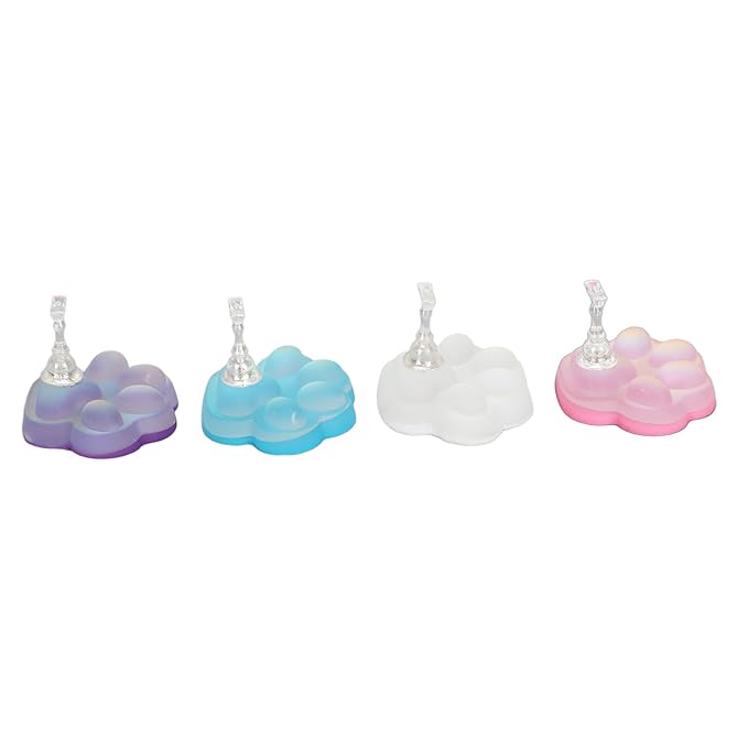 4pcs Nail Stand for Press Ons, Cat Claw Magnetic Acrylic Nail Art Display Stand Practice Holder, Training Fingernail Display Stands, Salon DIY Manicure Tools, Wholesale Business