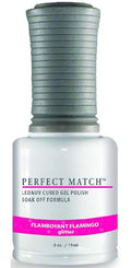 LeChat Perfect Match Gel Polish, Flamboyant Flamingo, 0.5 Fluid Ounce (PMS253)