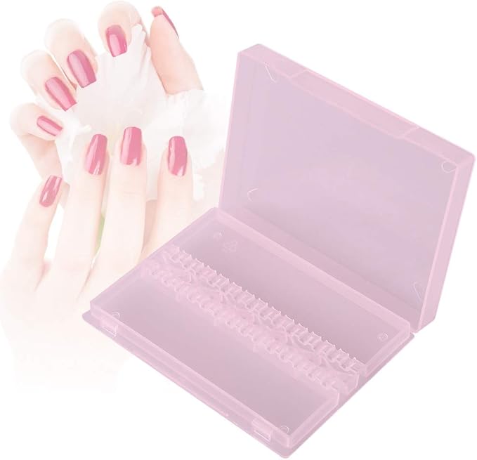 Semme Nail Bit Case,Nail Drill Box,Portable 14 Holes Nail Drill Display Box Nail Art Polishing Grinding Drill Bit Holder Storage Box()