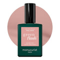Manucurist Green Flash LED Shell Beige Gel Nail Polish - Pink Beige Gel Polish - Vegan, 12-Free, Plant-Based - Strengthens and Protects the Nail - Made in France - 0.5 fl oz