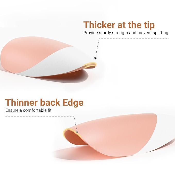 Gel French Tip Nails Medium Almond French Tip Press on Nails SXVME White French Nail Tips 300Pcs Pre-applied Tip Primer Natural Nude Pink Fake Nails Extensions Gel Nail Kit for Women Girls DIY