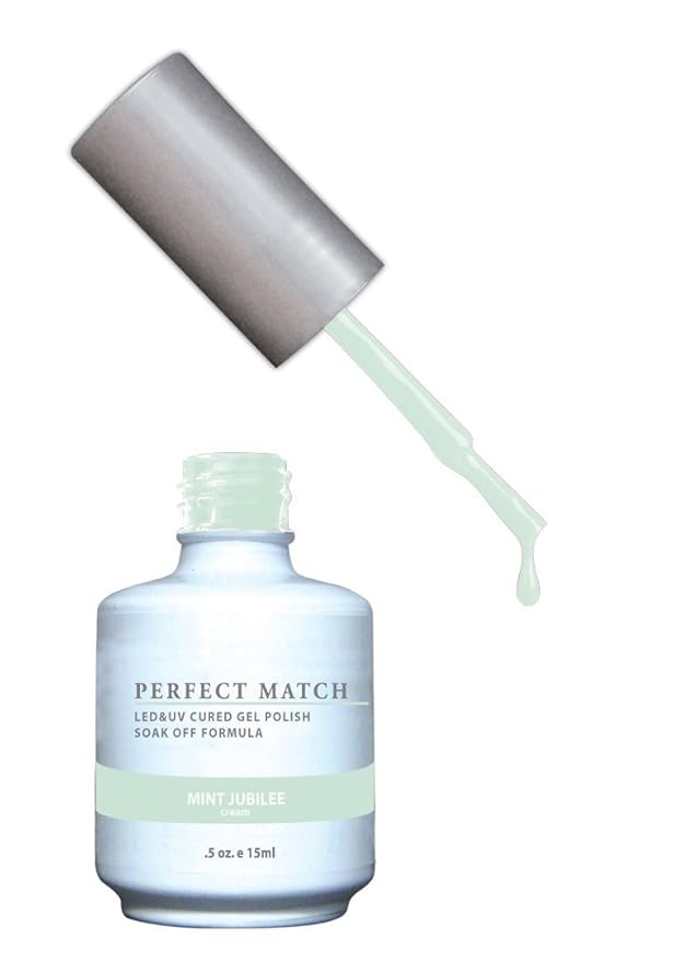 LeChat Perfect Match Gel Polish, Mint Jubilee, 0.5 Fl Oz (PMS116)