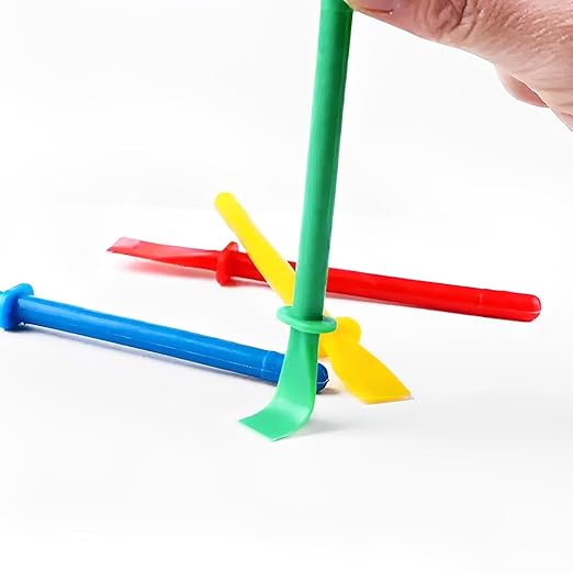 5Pcs Colored Plastic Smear Spreaders, Mini Glue Sticks, Easy Clean Glue Scrapers for Handmade DIY Art, Leather Craft, and Woodworking Projects
