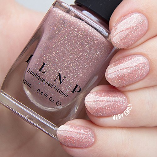 ILNP Sandy Baby - Peach Beige Holographic Sheer Jelly Nail Polish