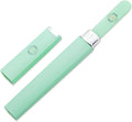 Malva Belle Best Crystal Glass Nail File for Women - File & Travel Case Set - Heavy Duty for Natural Nails, Gel - Professional Nail Shaper – Nail Care Essentials - Pastel Green 3mm