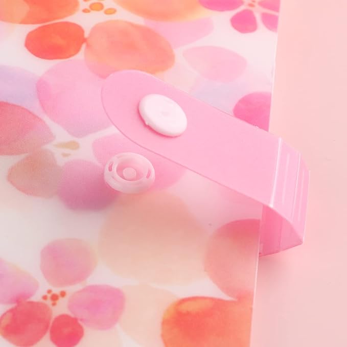 120 Slots Nail Stickers Storage Book Empty Nail Stickers Album Holder Photo Collection Book Water Decals Display Showing Shelf Binder Stencils Collecting Card Case Manicure Tools (Pink Flowers)
