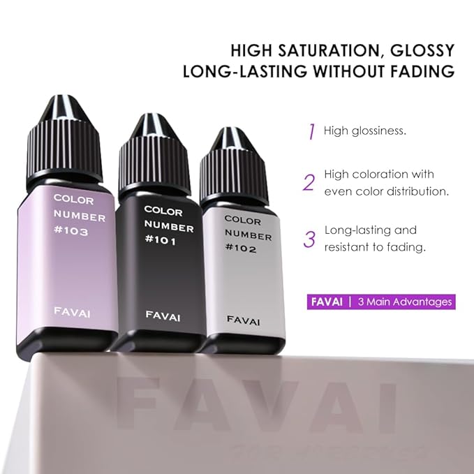 FAVAI 6 PCS Airbrush Gel Nail Polish 90 ML White Color (#102) for Nail Art, Non-Acetone Airbrush Gel Polish with Fine Mist, Nail Polish for Nail Gradients No Dilution, 6 * 15ML