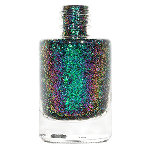 ILNP Supernova - Green, Teal, Blue, Purple Ultra Chrome Color Shifting Flakie Nail Polish