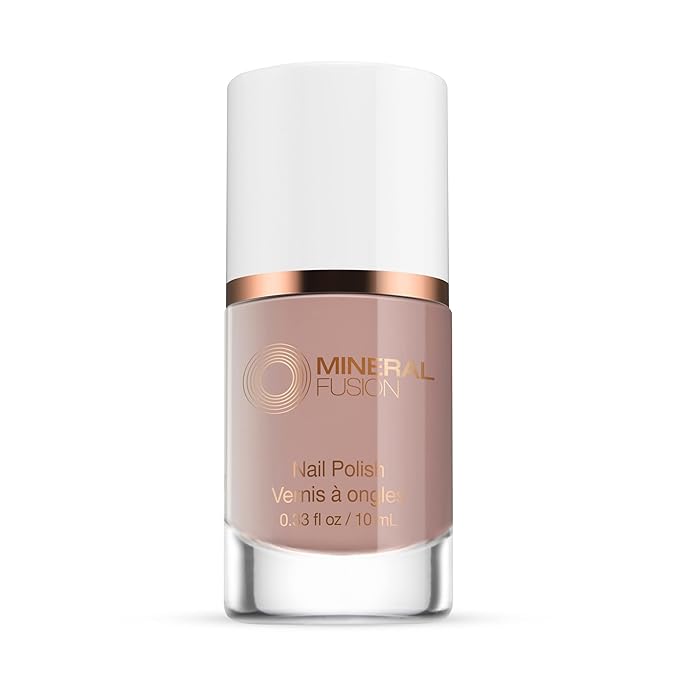 Mineral Fusion Nail Polish, Pale Medium Pink, Quick & Flirty