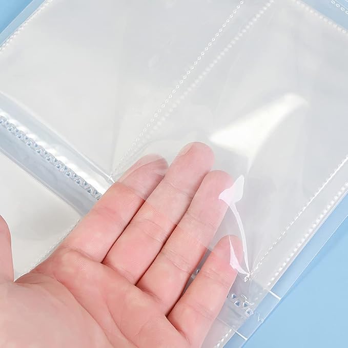 Nail Art Sticker Decals Holder Storage Organizer Display Book Collecting Album, 80 Slots Empty Storage Holder, Easy Photo Album Manicure Nail Art Tools