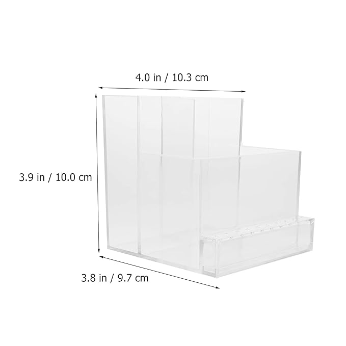 2pcs Nail Art Polishing Machine Storage Organizer Grinding Holder for Nail Salon and Home Use Easy to Use Manicure Tool Display Stand