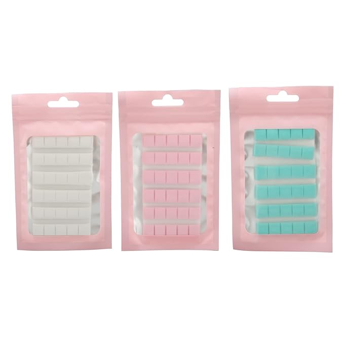 Manicure Clay, Reusable Adhesive Putty for Nails, Removable Nail Art Stand Clay for False Nail Tips Display Practice, 3 Colors DIY Nail Art Sticky Plasticine Non Stick Hand Clays