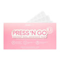 Glamnetic Press 'n Go Instant Nail Adhesive Tabs | Short Term Wear, Easily Removable & Less Damaging, Customized Fit | 90 Tabs