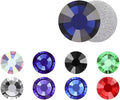 NHFGlitter Cold Fixation Crystal Cristales Non-Hotfix Silver Back Flatback Rhinestones for Bags Shoes Garment Phone DIY Nail Art,157,SS4
