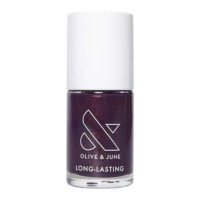 Olive & June Long Lasting Nail Polish | Plump Gel-Like Finish No Lamp Needed | Lasts up to 10 days | Salon-Quality Color at Home | 15-Free, Vegan & Cruelty-Free Chip-Resistant Shine |On the Promenade
