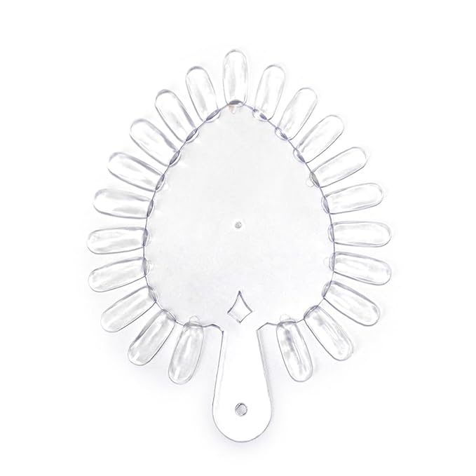 KADS Clear alse Nail Practice Tips Display 10Pcs/LOT 21 Color False Wheel Acrylic Gel Tips DIY Tool