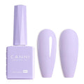 CANNI Purple Gel Nail Polish, 1Pcs Light Purple Gel Polish Pastel Color High Gloss Soak Off U V Nail Manicure Salon DIY