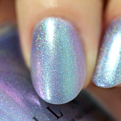 ILNP On Repeat - Icy Blue Holographic Shimmer Nail Polish