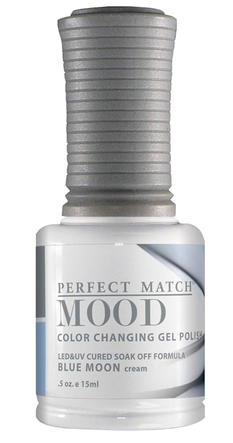 LeChat Perfect Match Mood Gel Polish, Blue Moon, 0.500 Ounce (MPMG12)
