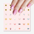 Olive & June Nail Art Stickers | Easy-to-Use Nail Designs | Nail Art Made Easy | Hand-Screened, No-Fade Ink | Accent, Mix & Match, or Cover Chipped Polish | Feeling Groovy