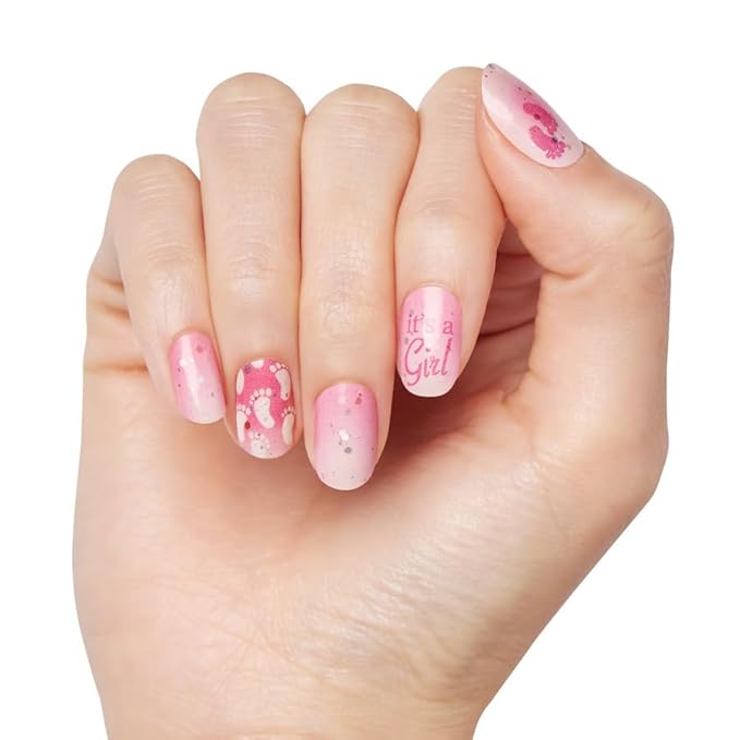 Color Street 'It’s a Girl!' (FDG554) - Nail Polish Strips Life's Little Moments (2024)