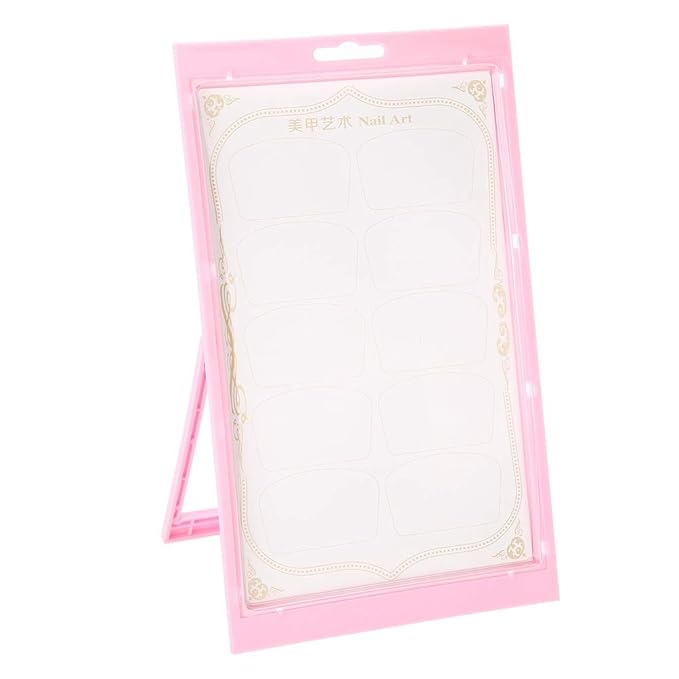 Nail Gel Polish Display Board, Nail Art Tips Chart Practice Design Rack Polish Palette Stand Showing DIY at Home()