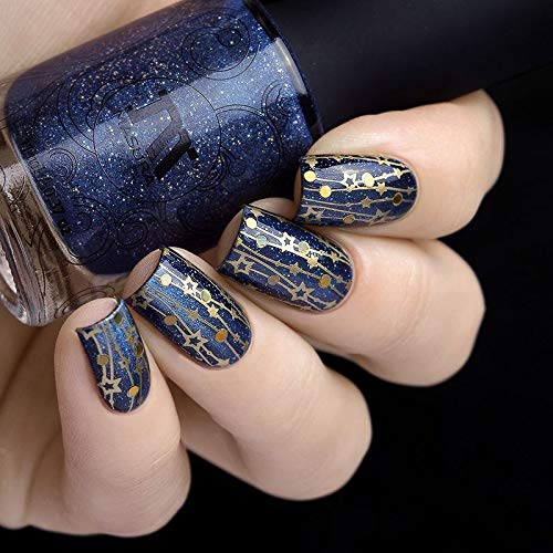 Whats Up Nails - B022 Winter Time Stamping Plate for Christmas Winter Nail Art Design