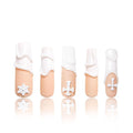 LOVFUL Press on Nails Maze | Handmade with Full Covered Crystals | Reusable Full Cover Nails | Square Mid length 1.7 in | H272-S