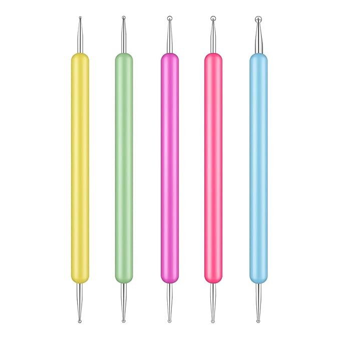 42PCS Nail Art Brushes, Nail Art Tool Set, Including Nail Brushes, Striping Nail Art Liner Brushes, Nail Drawing Brushs, Nail Dotting Pens, Silicone Sculpture Pens for Home Salon Nail Design