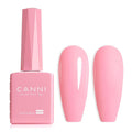 CANNI Baby Pink Gel Nail Polish, 1Pcs Light Pink Gel Polish Soft Pale Nude Pink Color Pastel High Gloss Soak Off U V Nail Manicure Salon DIY