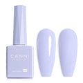 CANNI Purple Gel Nail Polish, 1Pcs Pastel Light Purple Color High Gloss Soak Off Nail Manicure Salon DIY