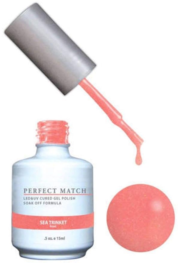 LeChat Perfect Match Gel Polish, Sea Trinket, 0.5 Fl Oz (Model: PMS125)