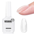 Vishine Builder Gel for Nails, 8-in-1 Clear Color Builder Nail Gel for Nail Apex and Extension Strengthener, Nail Thickening Hard Gel Base Rhinestone Nail Glue Base In A Bottle H021
