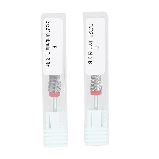 Nail Drill Bits, Drill Bits Nail Tech, Drill Bit Set, Nail Art Drill Bits Rough Surfaces Remove Nail Glue Nail Polishing Grinding Heads for Salon Use