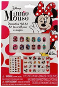 Minnie Mouse Sparkly Press On Nail Gems and Stickers Set