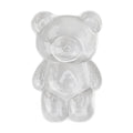 50PCS Nail Polish Color Card, Cartoon Bear Shaped Transparent Acrylic Nail Color Display DIY Manicure Tool Accessories for Nail Salon Training Practicing
