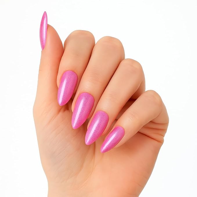 PINKMASK Easy Gel 2oz 60g- Pink Shine, Professional Builder Enhancement Gel-Quick Nail Extension for Beginner DIY, Nail Strengthener-Long Lasting-Salon Quality-Thickening Solution