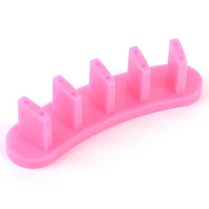 KADS 3pcs/set High Qulity PlasticTip Stand for Practice Use Practice Training Nail Art False Tips Display Training Tool
