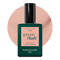 Manucurist Green Flash Gel Polish - Dune (Sandy Beige) - UV & LED Gel Nail Polish - 12-Free, Bio-Sourced (84%) - Professional Manicure - 15 ml