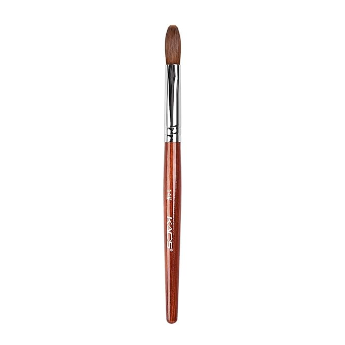 KADS Kolinsky Sable Acrylic Nail Art Brush Red Wood Pen Nail Brush for Nail Art Manicure Tool (14#)