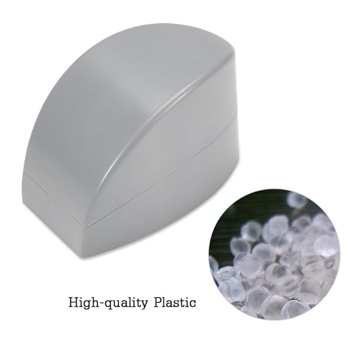 Dipping Powder Container Nail Dip Tray French Manicure Molding with Finger Guide Easy Smile Line Dip Powder Tray Nail Dip Powder Accessories Grey Dip Holder for Nails