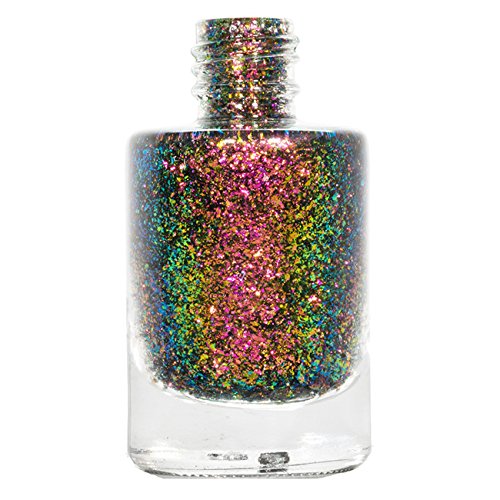 ILNP Electric Carnival - Red, Pink, Gold, Green Ultra Chrome Color Shifting Flakie Nail Polish