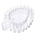 KADS Clear alse Nail Practice Tips Display 10Pcs/LOT 21 Color False Wheel Acrylic Gel Tips DIY Tool