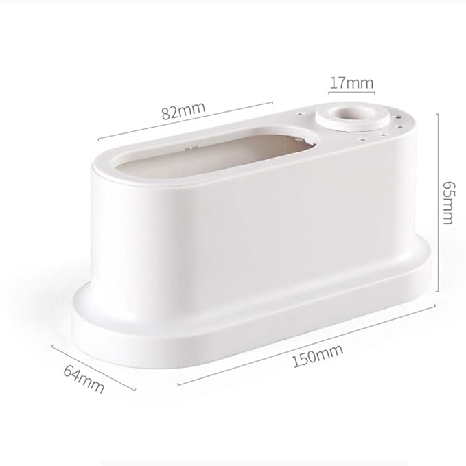 Nail Drill Holder and Grinding Bit Storage Box | 8-Bit Organizer for Nail Drill Machine | ABS Desktop Storage Case for Home & Salon Use