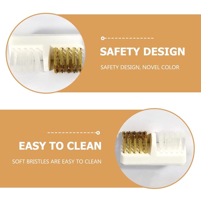 minkissy Cleaning Brushes for Drill 4pcs Drill Brush Copper Wire Bristles Nail Cleaner Tool for Nail Salon Home Use