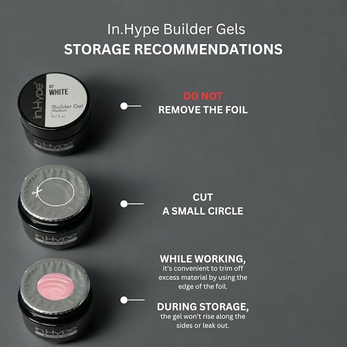 IN.HYPE Sculpting Builder Gel for Nail Extension/Strengthening (Mauve)