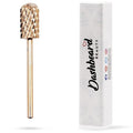 Dashboard Beauty Nail Drill Bit - Large Barrel Smooth Top with 2 Way Rotate use for Right & Left - 3/32" Shank Compatible with Any Efile Nail Drill - Ensure Safe Experience for Customers (XX Coarse)