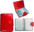 Finger Angel 60 Slots Red Color Nail Plates Holder Case Stamping Templates Organizer Retangel Nail Printing Molds Collection Manicure Tool Accessorie-6x12Cm Template Case